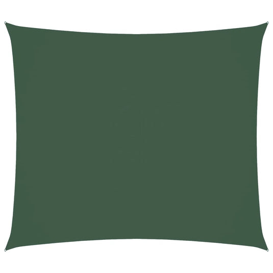 Vidaxl zonnescherm rechthoekig 2,5x3 m oxford stof donkergroen