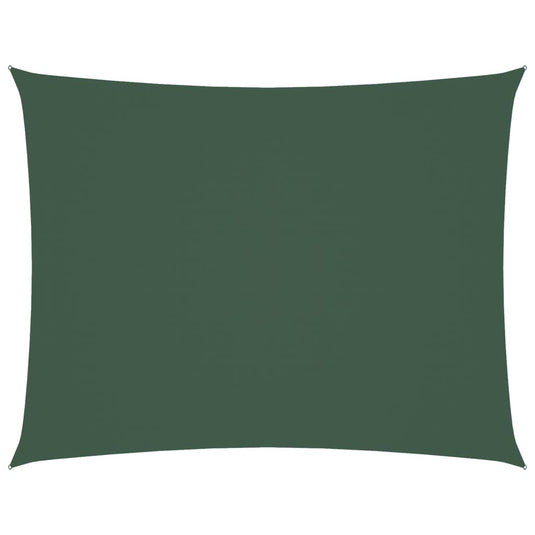 Vidaxl zonnescherm rechthoekig 2,5x4 m oxford stof donkergroen