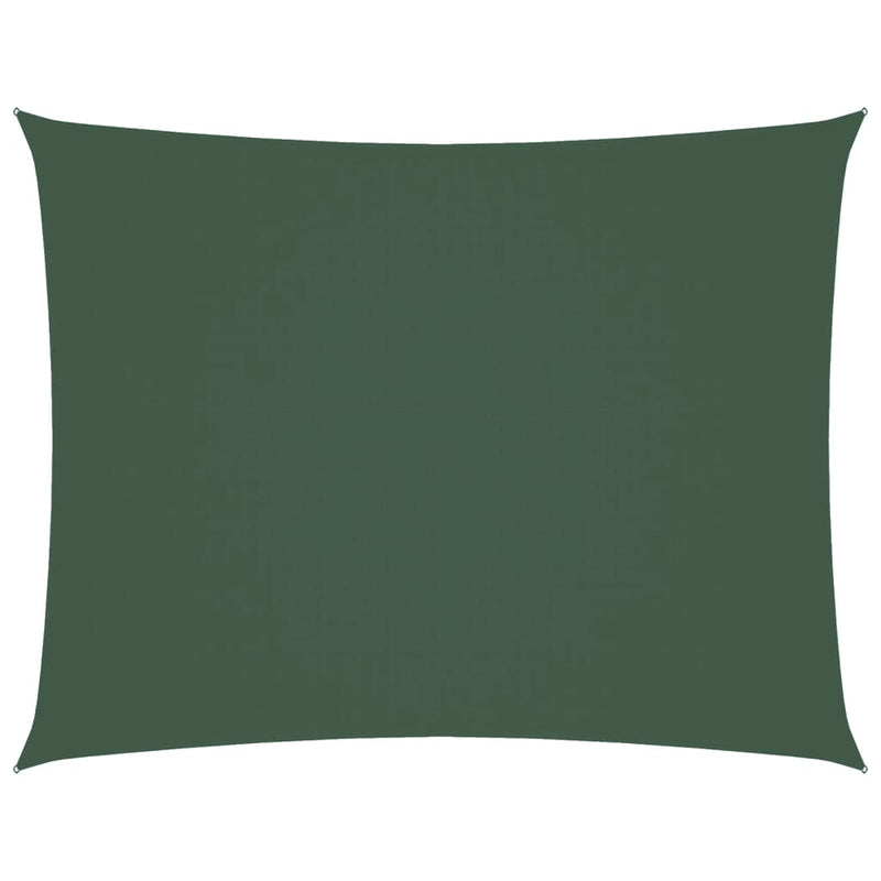 Load image into Gallery viewer, Vidaxl zonnescherm rechthoekig 4x6 m oxford stof donkergroen
