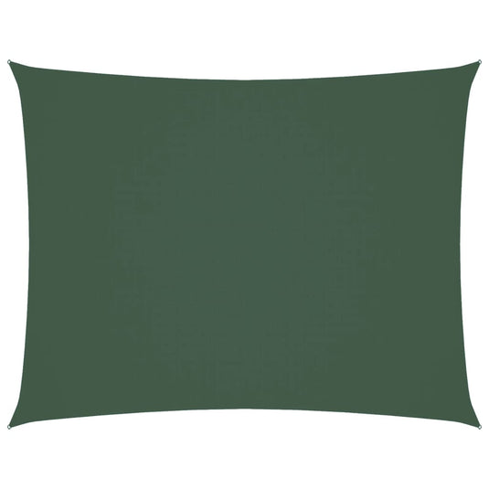 Vidaxl zonnescherm rechthoekig 4x6 m oxford stof donkergroen