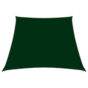 Vidaxl zonnezeil trapezium 2 4x3 m oxford stof donkergroen