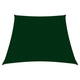 Vidaxl zonnezeil trapezium 3 5x4 m oxford stof donkergroen