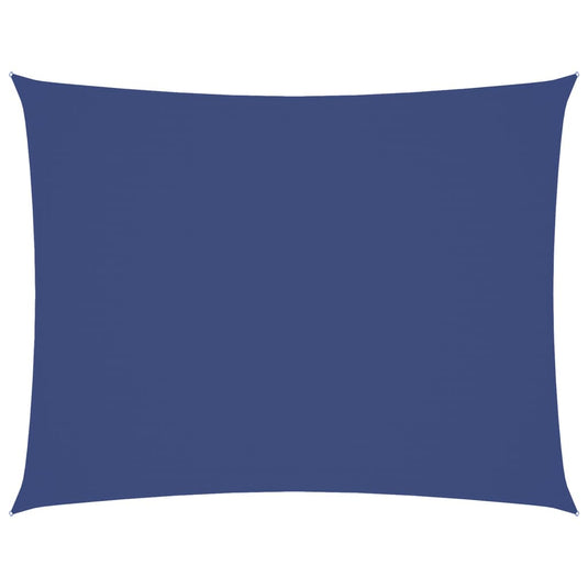 Vidaxl schaduwdoek rechthoekig 5x7 m oxford stof blauw