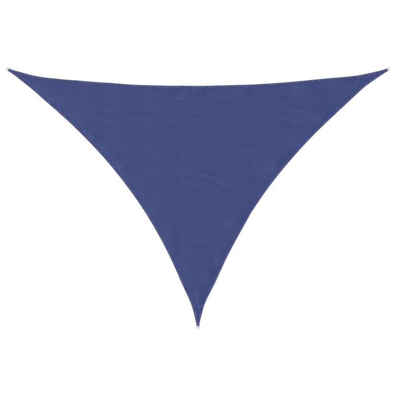 Afbeelding laden in galerijviewer, Vidaxl zonnescherm driehoekig 3x4x5 m oxford stof blauw
