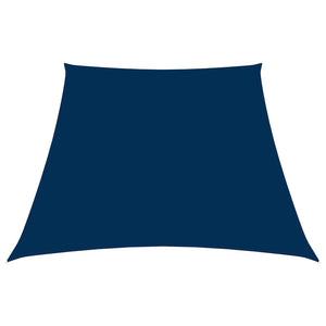 Vidaxl zonnezeil trapezium 3 5x4 m oxford stof blauw
