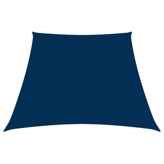 Vidaxl zonnezeil trapezium 3 5x4 m oxford stof blauw