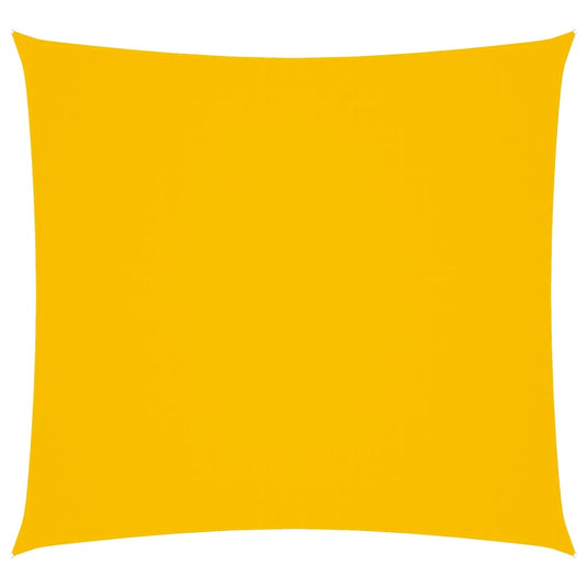 Vidaxl zonnescherm vierkant 2,5x2,5 m oxford stof geel