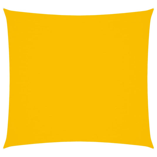 Vidaxl zonnescherm vierkant 3,6x3,6 m oxford stof geel