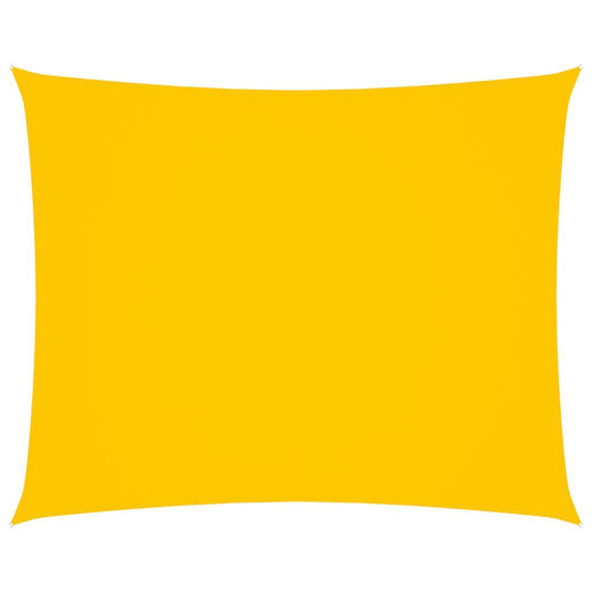 Vidaxl zonnescherm rechthoekig 2,5x4,5 m oxford stof geel