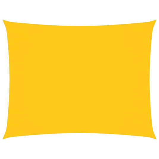 Vidaxl zonnescherm rechthoekig 3,5x5 m oxford stof geel