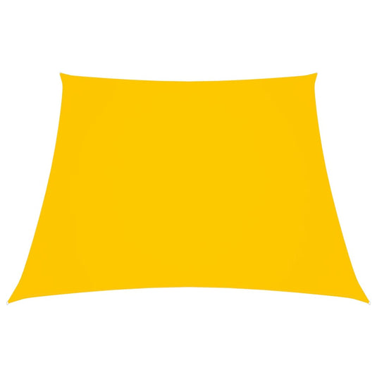 Vidaxl zonnezeil trapezium 2 4x3 m oxford stof geel