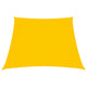 Vidaxl zonnezeil trapezium 2 4x3 m oxford stof geel