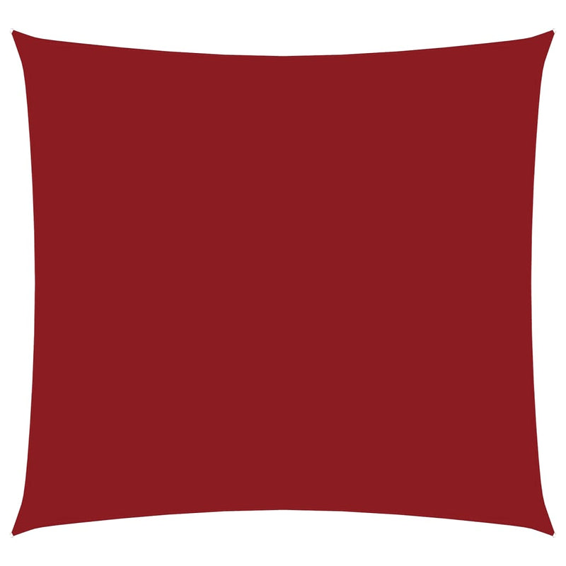 Chargez l'image dans la visionneuse de la galerie, Vidaxl zonnescherm vierkant 3,6x3,6 m oxford stof rood
