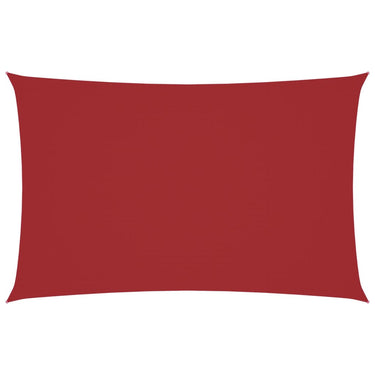 Vidaxl zonnescherm rechthoekig 2x4,5 m oxford stof rood