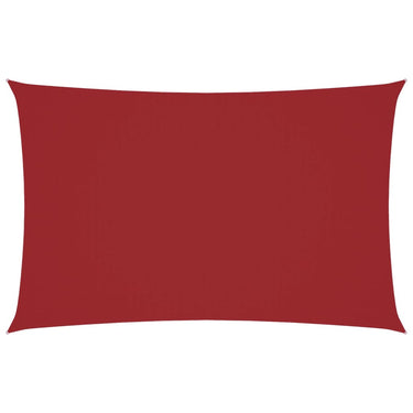 Vidaxl zonnescherm rechthoekig 2,5x5 m oxford stof rood