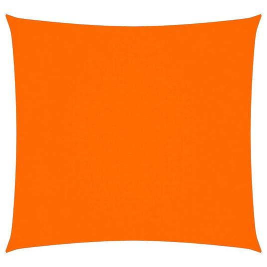 Vidaxl zonnescherm vierkant 3,6x3,6 m oxford stof oranje