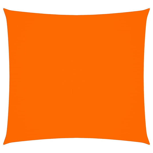 Vidaxl zonnescherm vierkant 6x6 m oxford stof oranje