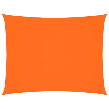 Vidaxl zonnescherm rechthoekig 2,5x3,5 m oxford stof oranje