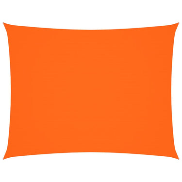 Vidaxl zonnescherm rechthoekig 3,5x4,5 m oxford stof oranje