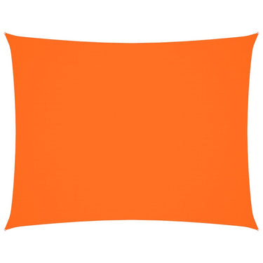 Vidaxl zonnescherm rechthoekig 4x6 m oxford stof oranje