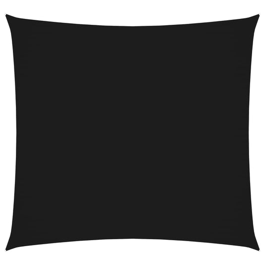 Vidaxl zonnescherm vierkant 5x5 m oxford stof zwart