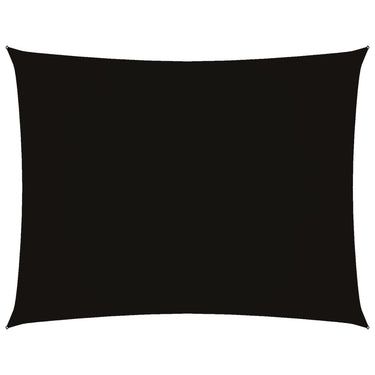 Vidaxl zonnescherm rechthoekig 2x3 m oxford stof zwart