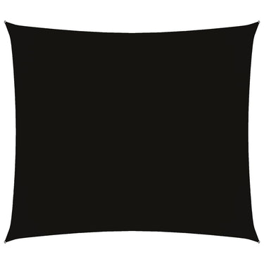 Vidaxl zonnescherm rechthoekig 2,5x3 m oxford stof zwart