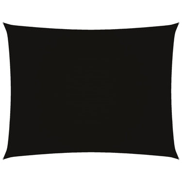 Vidaxl zonnescherm rechthoekig 3x4,5 m oxford stof zwart