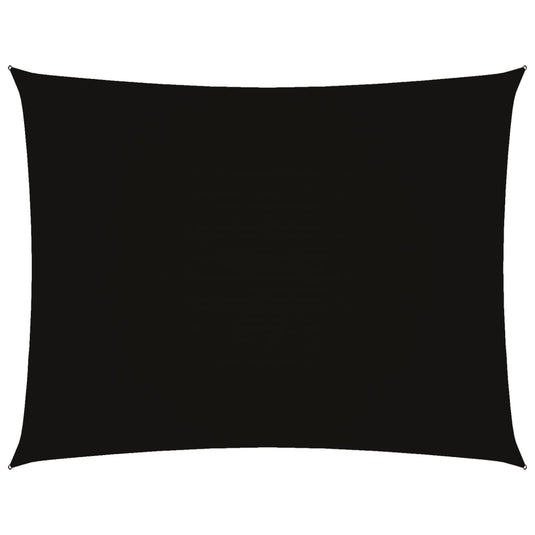 Vidaxl zonnescherm rechthoekig 3x4,5 m oxford stof zwart