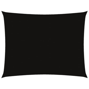 Vidaxl zonnescherm rechthoekig 3x6 m oxford stof zwart