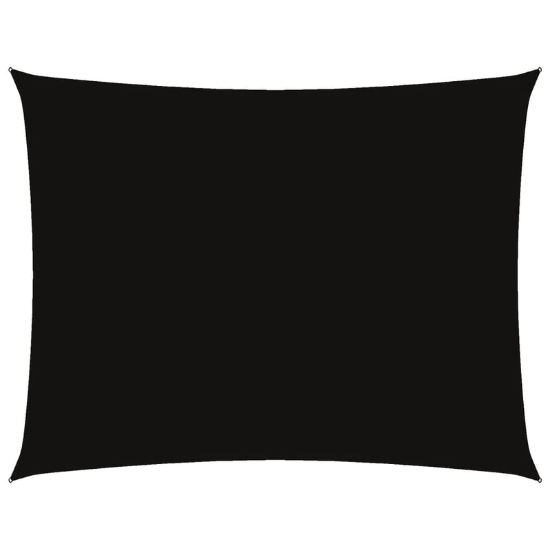 Load image into Gallery viewer, Vidaxl zonnescherm rechthoekig 5x6 m oxford stof zwart
