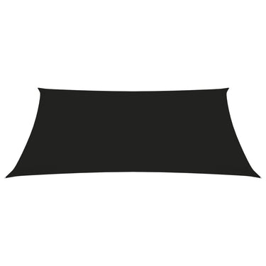 Vidaxl zonnezeil trapezium 2 4x3 m oxford stof zwart