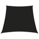 Vidaxl zonnezeil trapezium 3 5x4 m oxford stof zwart