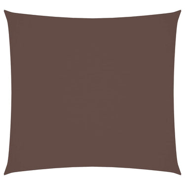 Vidaxl zonnescherm vierkant 2x2 m oxford stof bruin