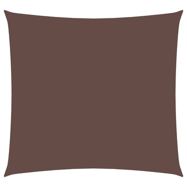 Vidaxl zonnescherm vierkant 4,5x4,5 m oxford stof bruin