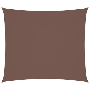 Vidaxl zonnescherm rechthoekig 2x2,5 m oxford stof bruin