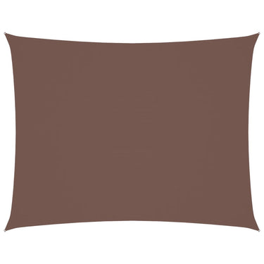 Vidaxl zonnescherm rechthoekig 2x3,5 m oxford stof bruin