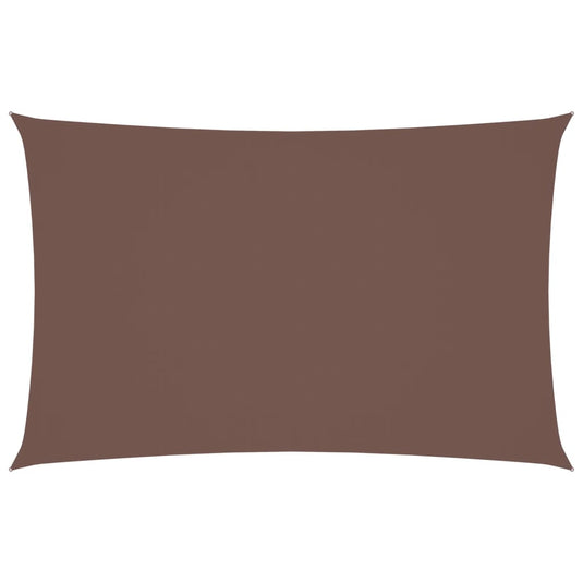 Vidaxl zonnescherm rechthoekig 2x4,5 m oxford stof bruin