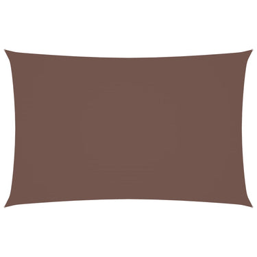 Vidaxl zonnescherm rechthoekig 2x5 m oxford stof bruin
