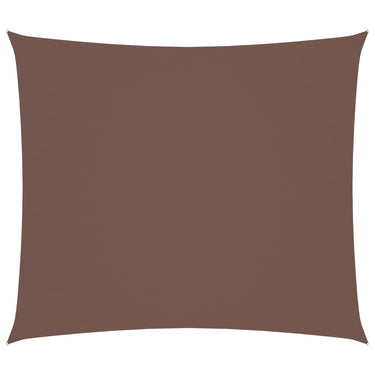 Vidaxl zonnescherm rechthoekig 2,5x3 m oxford stof bruin