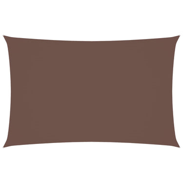 Vidaxl zonnescherm rechthoekig 2,5x5 m oxford stof bruin