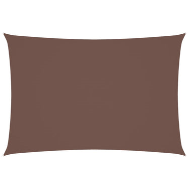Vidaxl zonnescherm rechthoekig 3x5 m oxford stof bruin