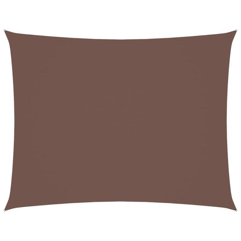 Load image into Gallery viewer, Vidaxl zonnescherm rechthoekig 3,5x5 m oxford stof bruin
