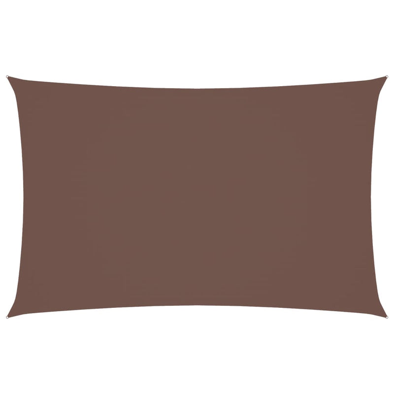 Load image into Gallery viewer, Vidaxl zonnescherm rechthoekig 5x8 m oxford stof bruin
