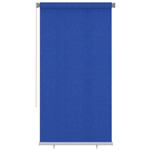 VidaXL Rolgordijn voor buiten 120x230 cm HDPE blauw