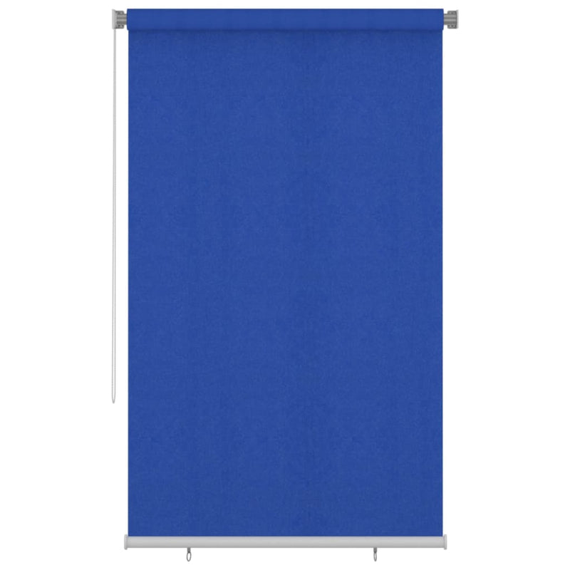 Load image into Gallery viewer, Vidaxl rolgordijn voor buiten 140x230 cm hdpe blauw
