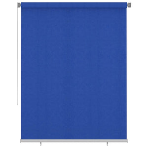 VidaXL Rolgordijn voor buiten 180x230 cm HDPE blauw