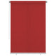 VidaXL Rolgordijn voor buiten 160x230 cm HDPE rood