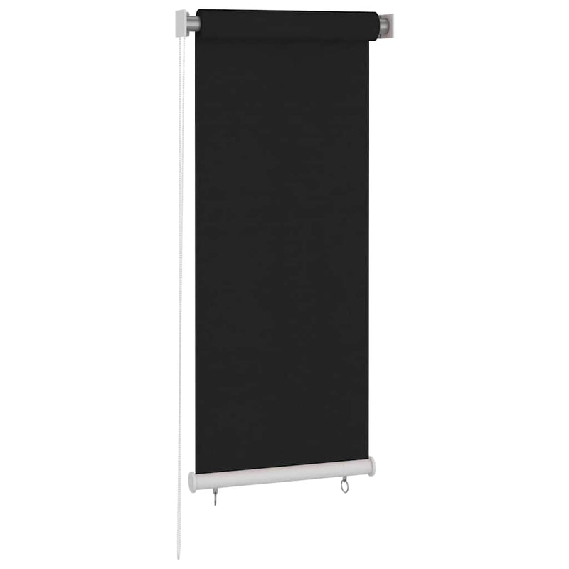 Afbeelding laden in galerijviewer, Vidaxl rolgordijn voor buiten 65(b)x140(h) cm zwart
