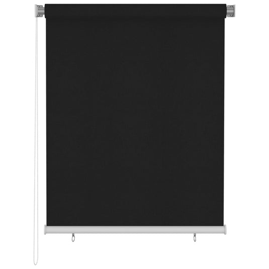 VidaXL Rolgordijn voor buiten 120x140 cm zwart